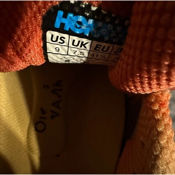 Hoka One One Hupana Sneakers Size 9 - Picture 4 of 5